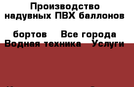  Производство надувных ПВХ баллонов (бортов) - Все города Водная техника » Услуги   . Калмыкия респ.,Элиста г.